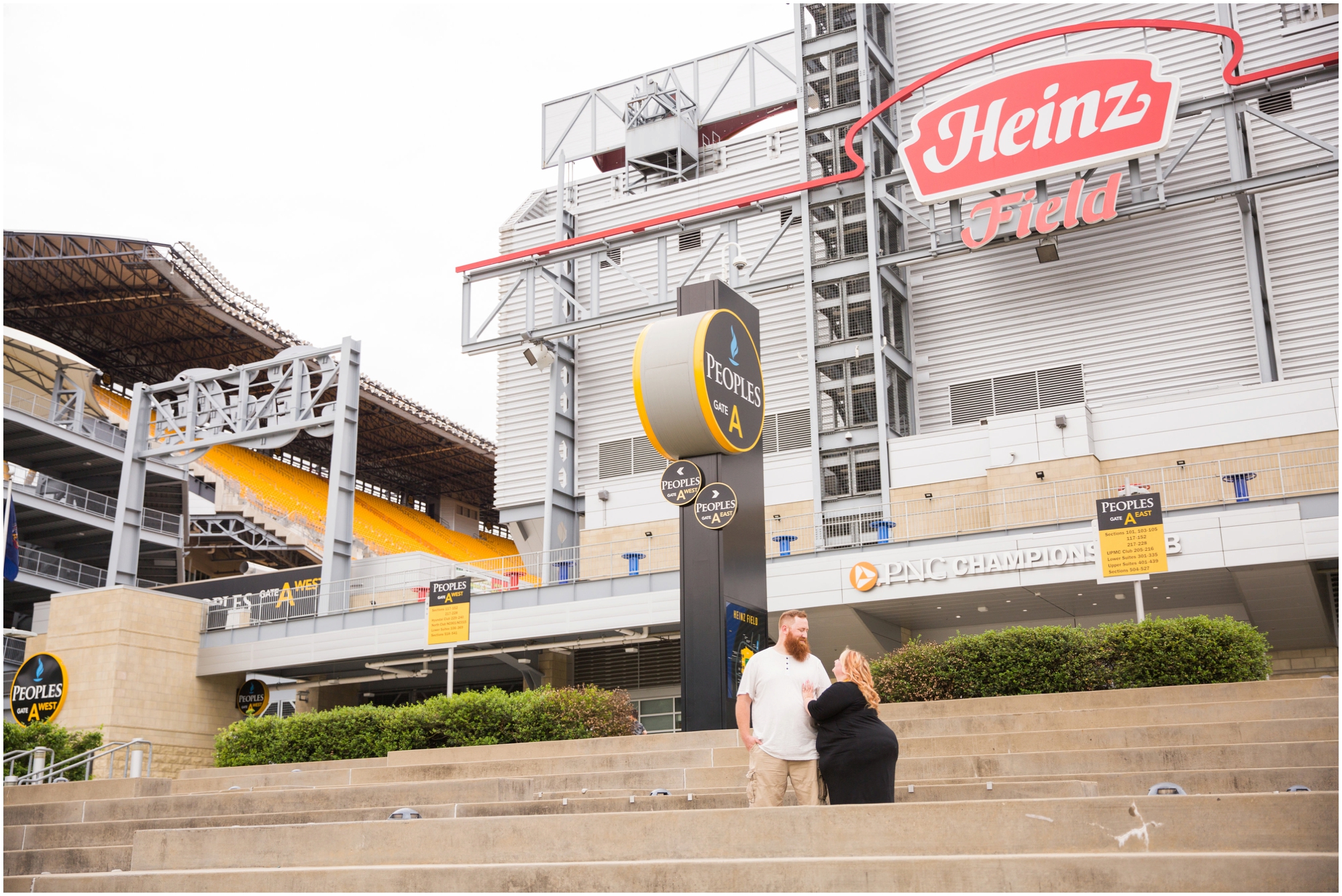 Pittsburgh Stadium Enagement Photos