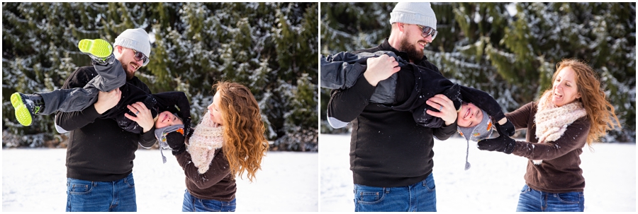 Snowy Photo Session