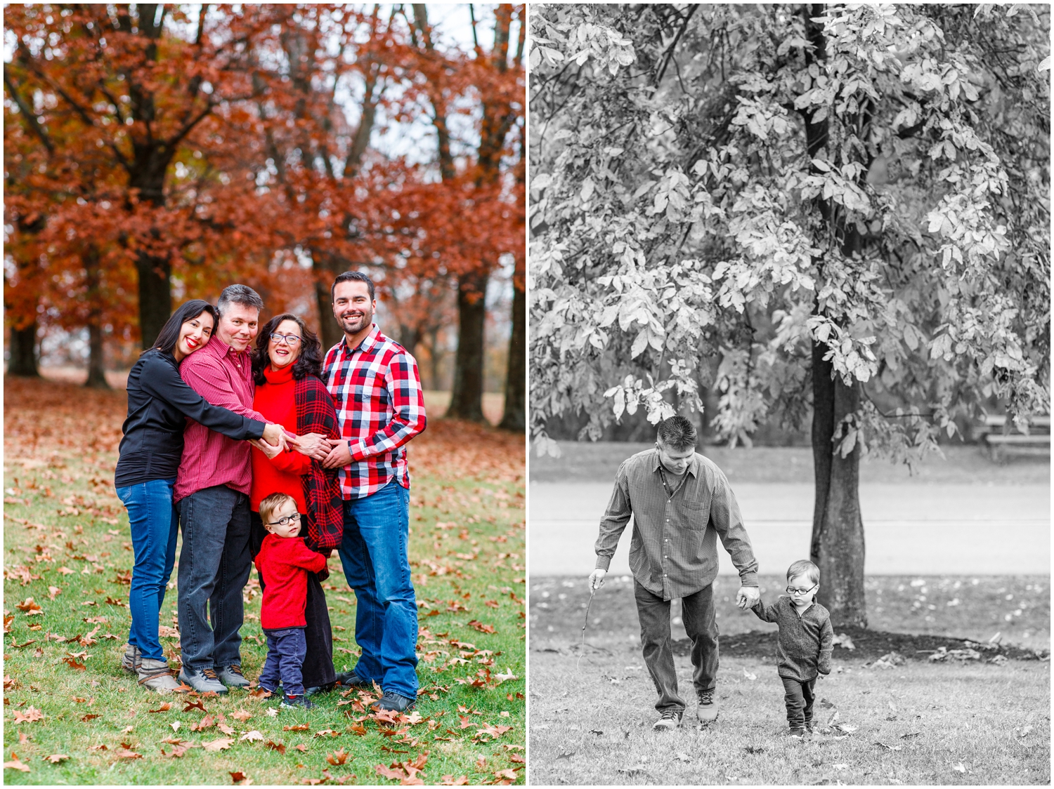 Late Autumn Extended Family Photos