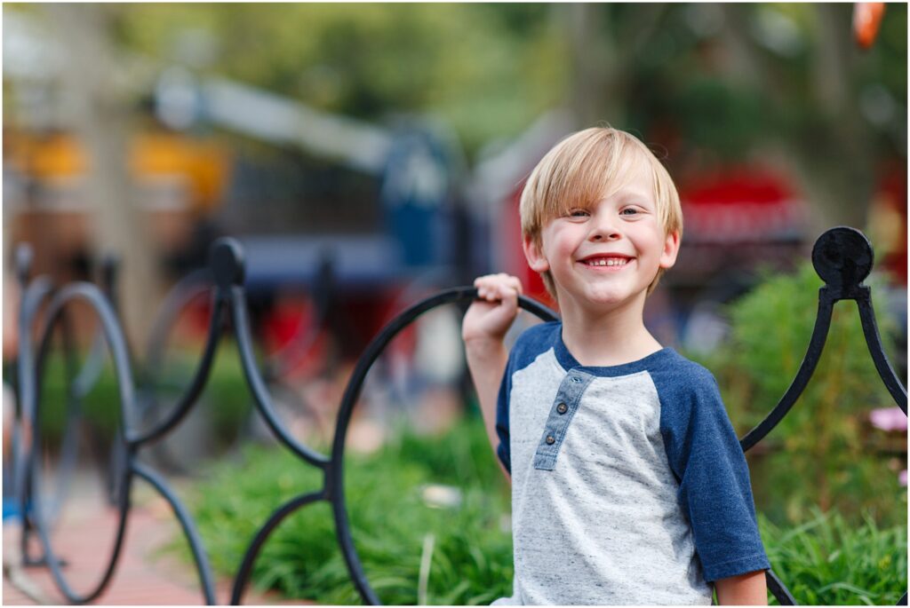 Kids Portraits at Kennywood