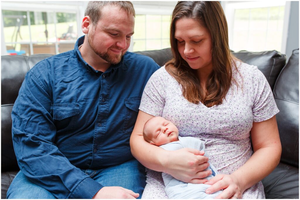 Sunroom Newborn Photos