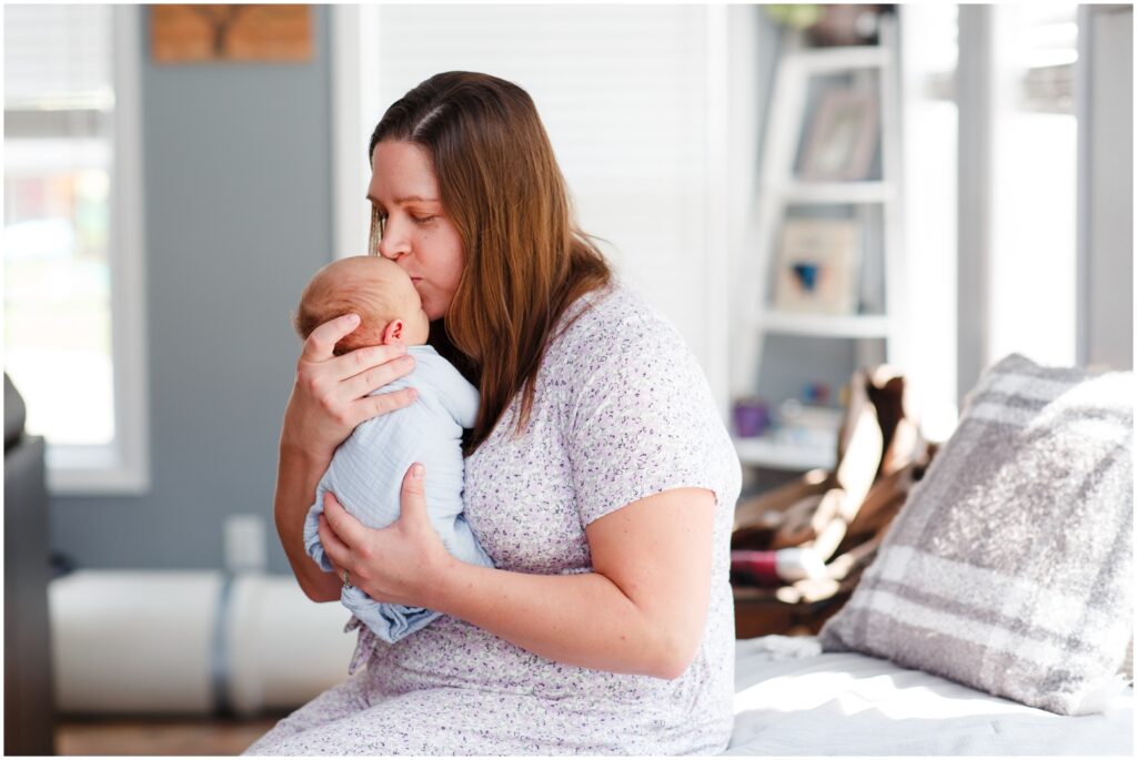 Mom with Baby Boy